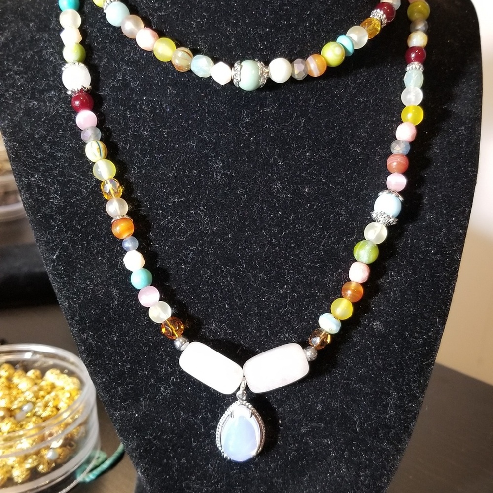 Beaded Necklace/bracelet